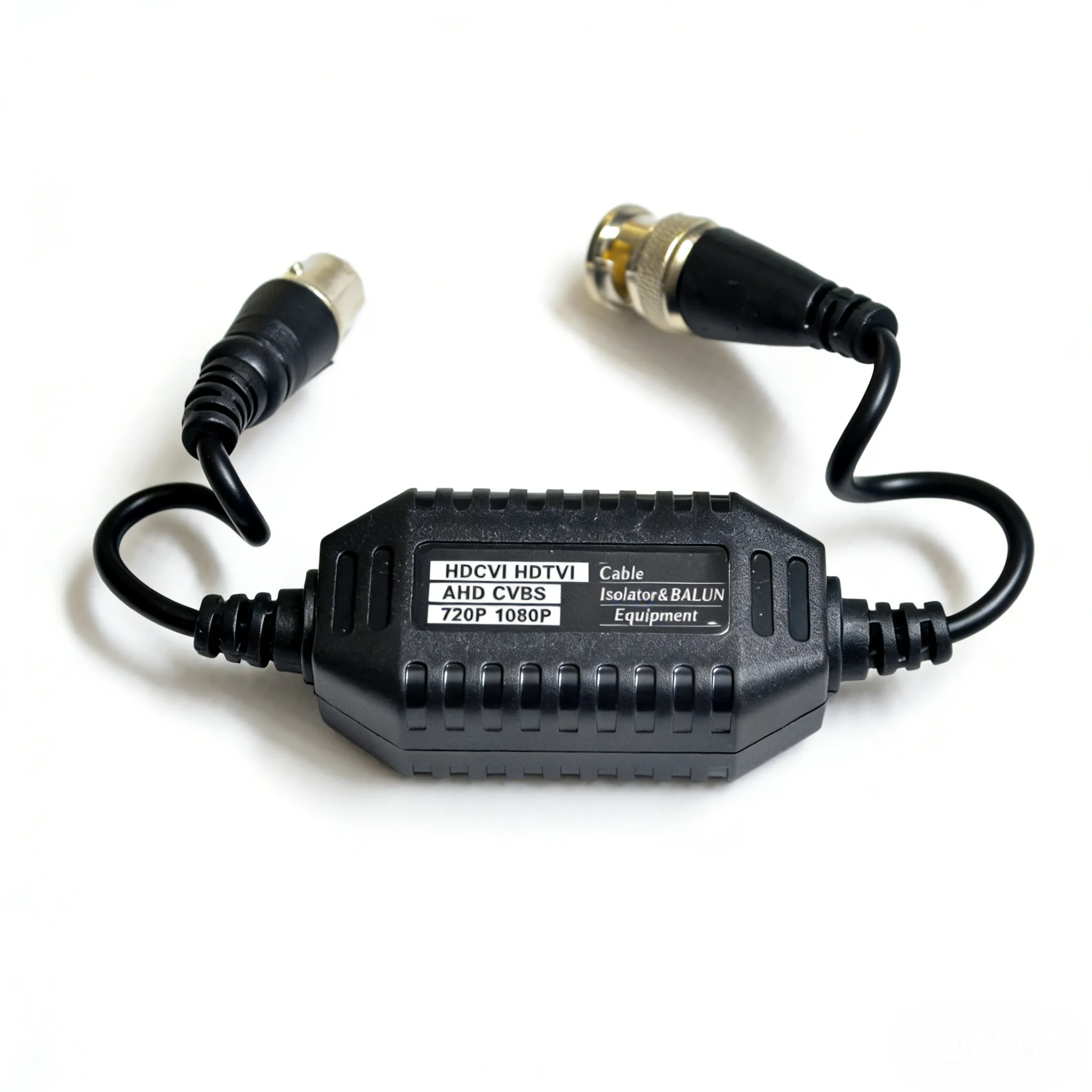 HD Coaxial Video Ground Loop Isolator Video Balun BNC Male to Female for CCTV 1080P 720P Camera with HD TVI CVI AHD CVBS