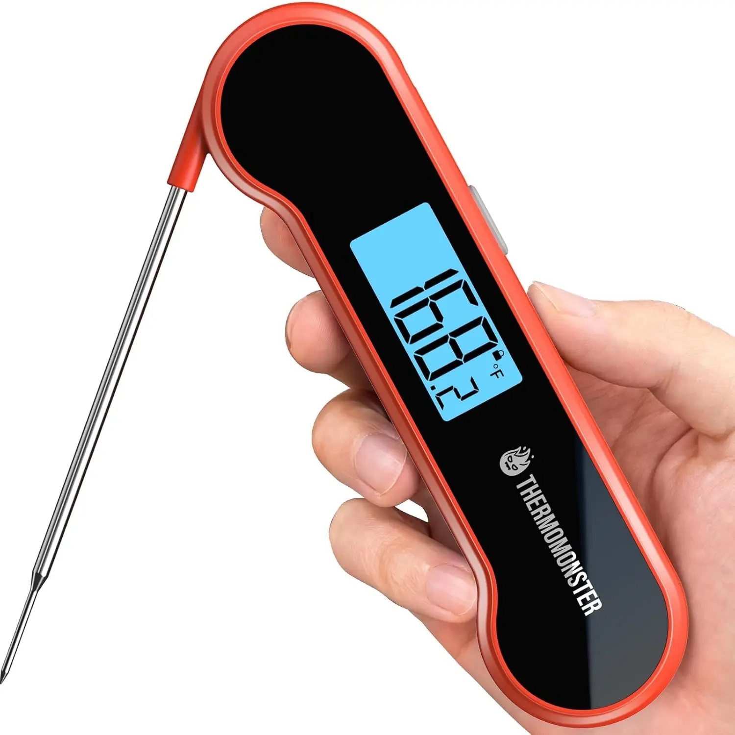 0.5 Sec Instant Read Meat Thermometer Digital with ±0.5℉ Precision, Food Thermometer for Cooking Kitchen Gadgets, Oven Grill Can