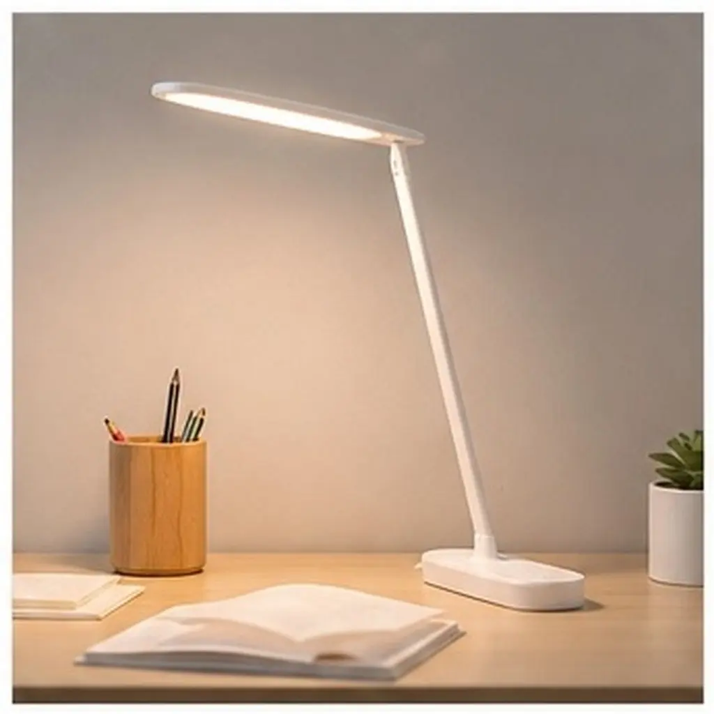 2Sets LED Desk Lamp Shell ABS Plastic Housing Kit Eye Protection Reading Light DIY Repair Parts Home Office Accessories