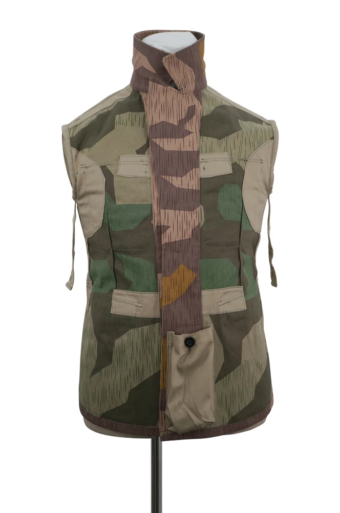 Túnica de campo GUCA-021 WWII German Heer Splinter 41 marrón Variation Camo M43