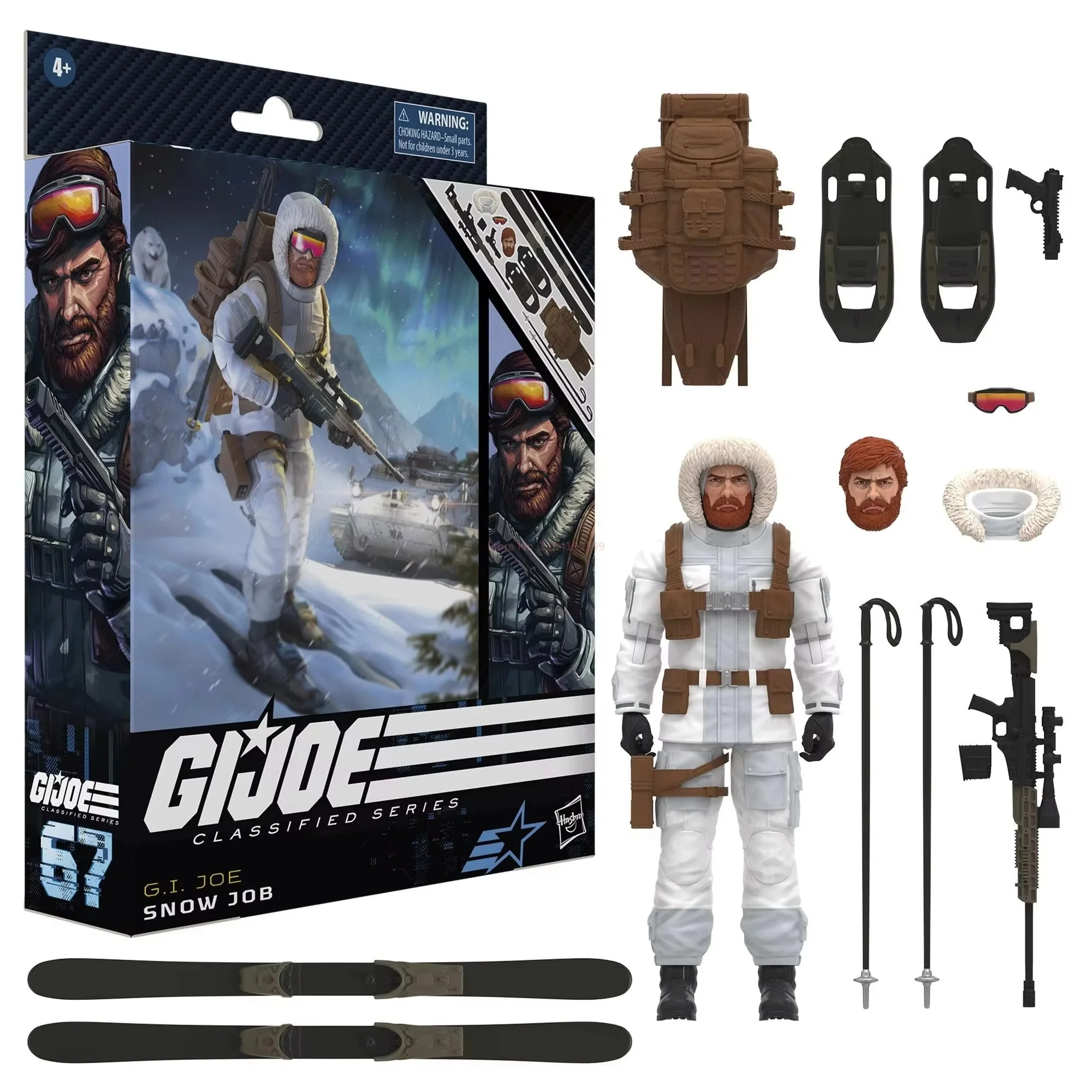 6-Inch G.I.Joe Classified Series Action Figure Snow Serpent /Range-Viper /Cobra Eel Crimson Viper Etc Collection Jmodel Toys