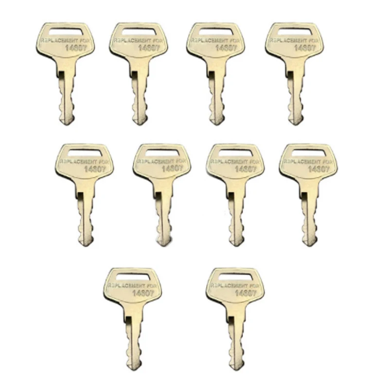 

10PCS Excavator 14607 ignition key for JCB