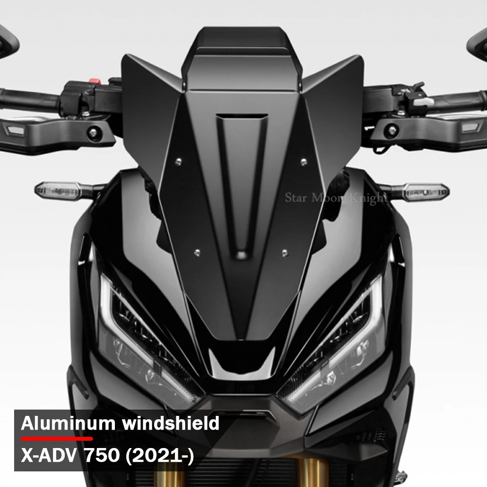 Motorcycle Accessories Front Windshield Windscreen Aluminum Wind Deflectore For Honda  X-ADV 750 XADV750 X ADV 750 2021-2026