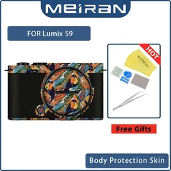 Camera Body Protective Sticker For Lumix S9 S5M2KGK Camera Premium Decal Skin Cover Case Film Body Wrap Covered Anti-Scratch