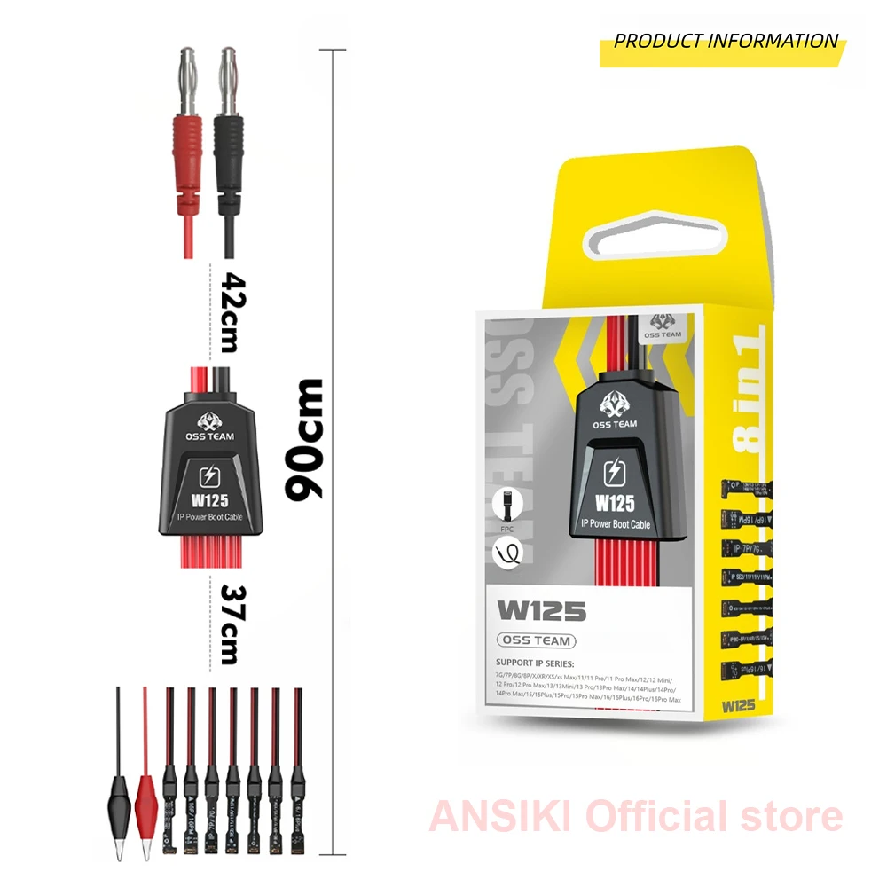 OSS W09 Pro V3 iPhone11-15PM 감지를 위한 배터리 수명 팝업 테스터 배터리 효율성 100% 사이클 건강 데이터 도구 수정