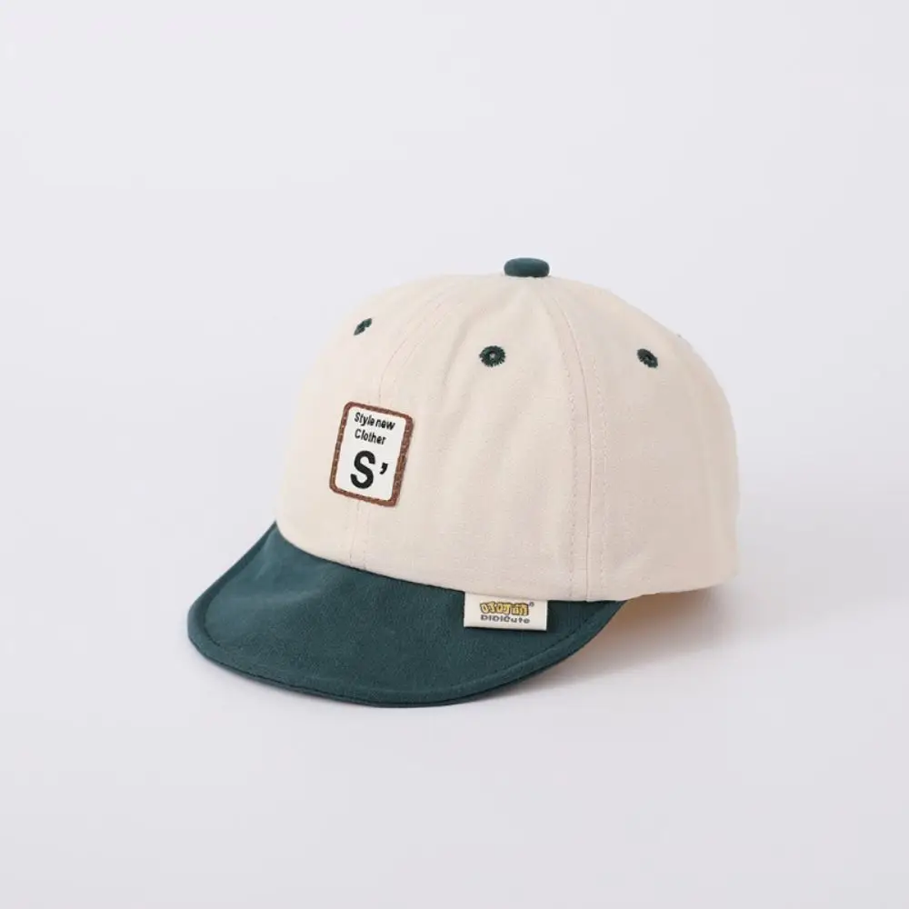 

Cute Soft Baby Cap Cotton Short Eaves Baseball Cap Sun Hat Toddler Boy