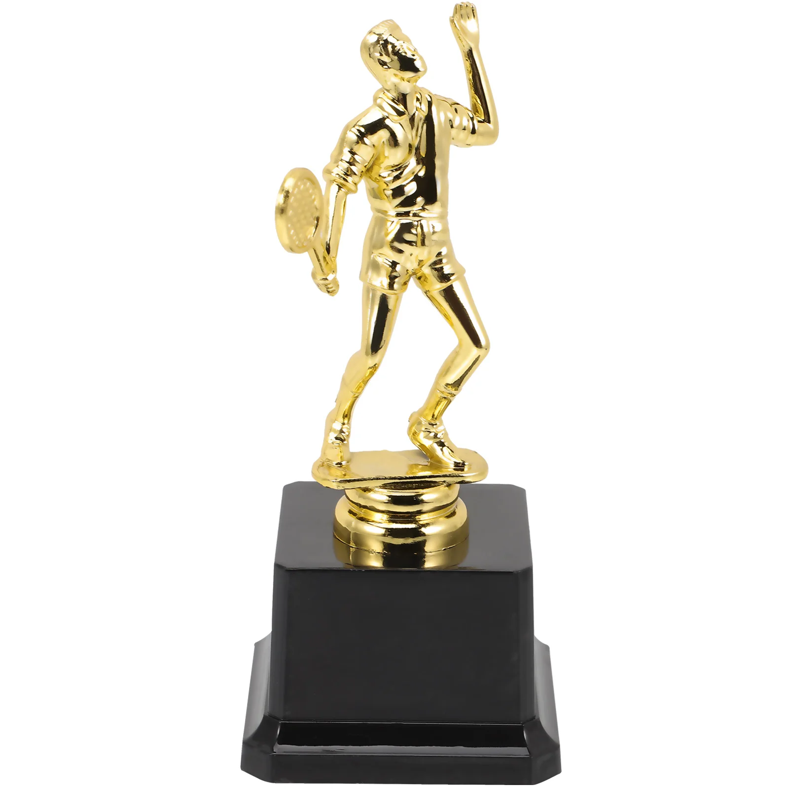 

Gold Award Trophy Cup Reward Sport Competitions Plastic Soccer Basketball Badminton Trophy Souvenir Celebrations