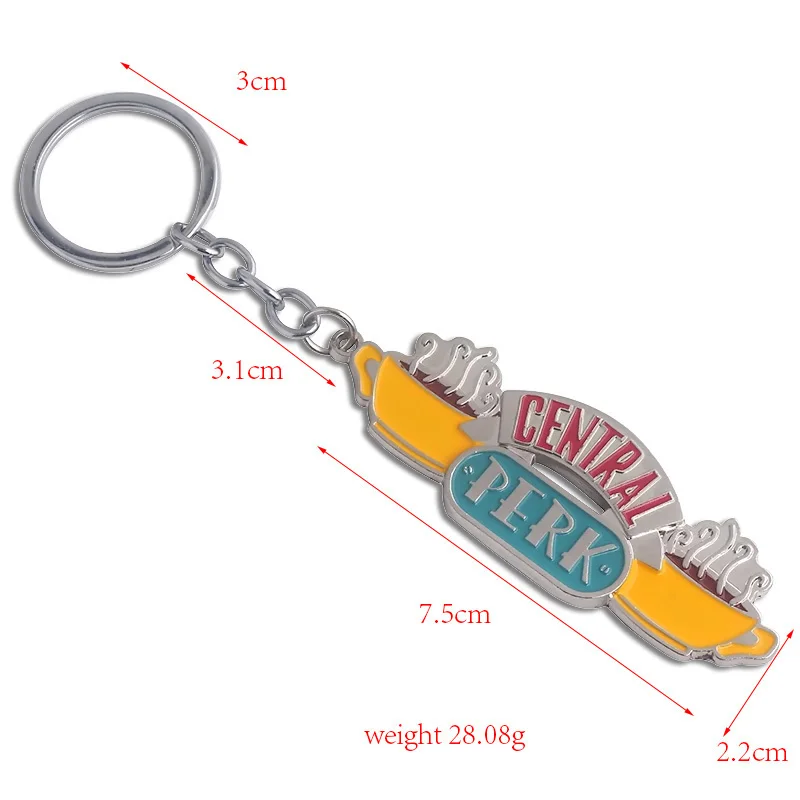 Friends TV Show Central Perk Keychain Pendant