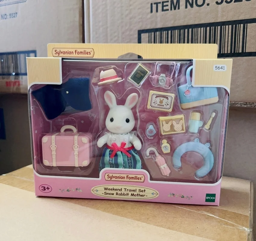 New Sylvanian Families Anime Figures A Set Wholesale Doll Toy Collectible Room Ornaments Decor Kawaii Figure Toy Kid Gift