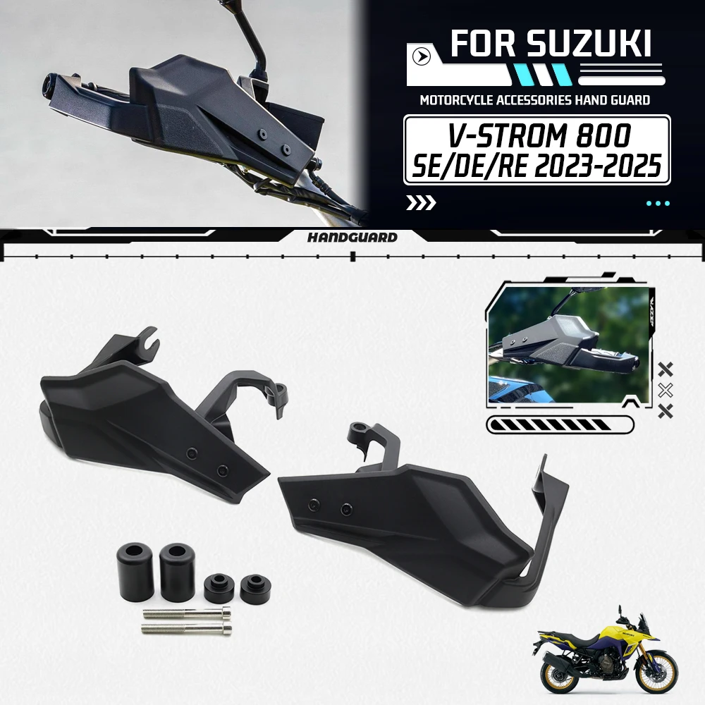 For Suzuki V-Strom 800 800DE 800SE 800RE DE SE RE DL800 Adventure 2023-2025 Hand Guard Motorcycle Handguards Handlebar Guards