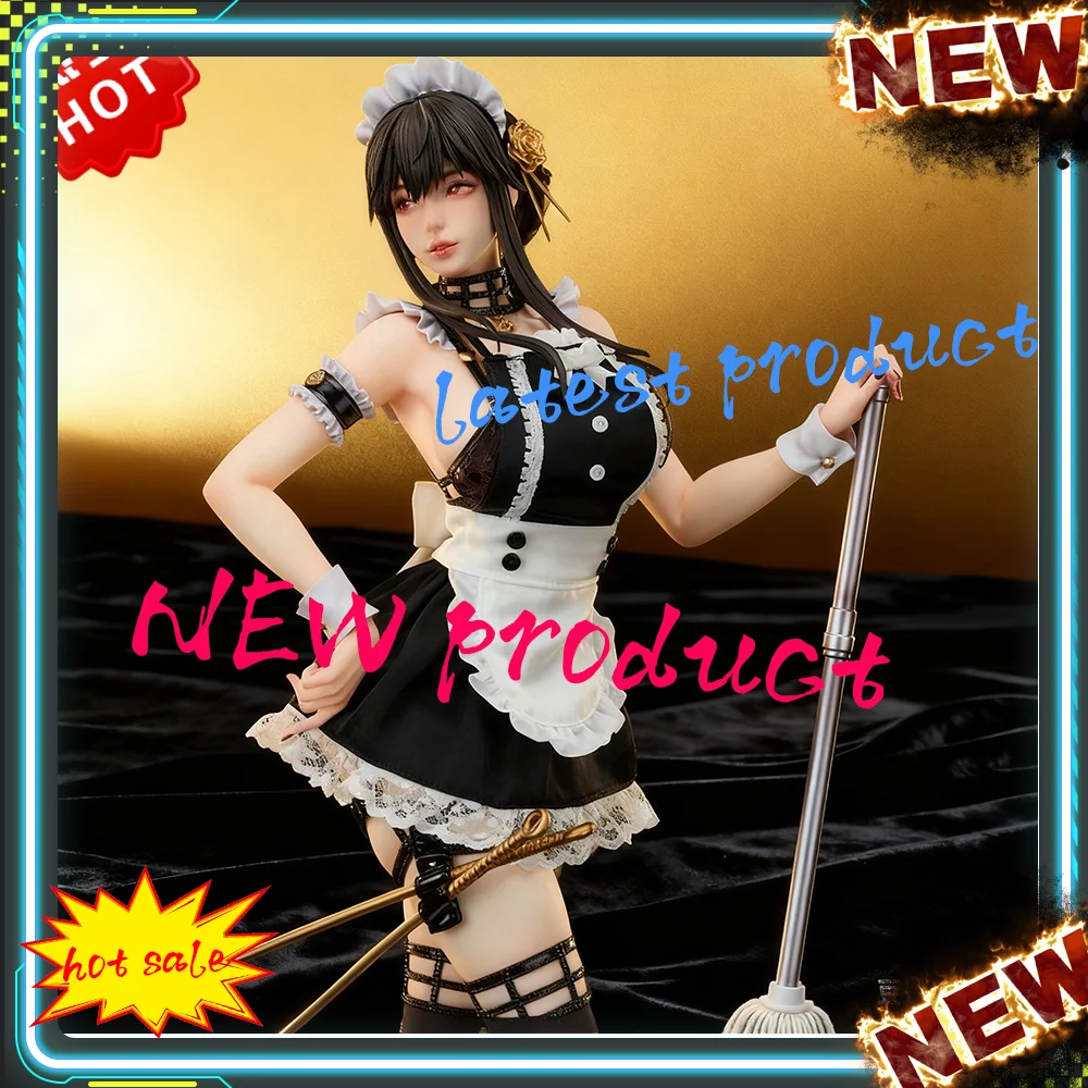 

New 32cm SPY×FAMILY Anime Figure Yor Forger Sexy Maid Style PVC Statue Collection Model Desk Ornament Boys Birthday Gift Toys