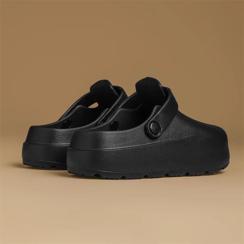 Sandalen Damen 2025, Sommer, neue Baotou-Hausschuhe, rutschfeste, leichte Strandschuhe – Detail 11