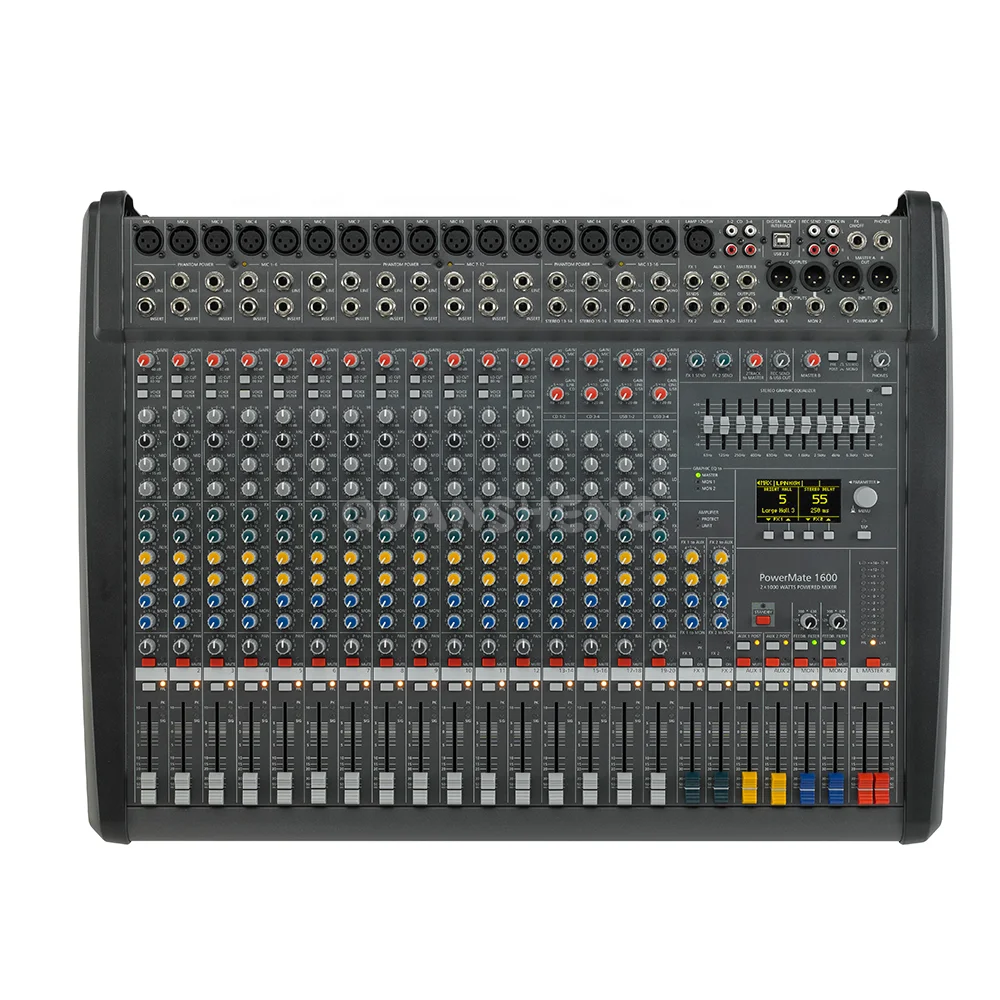 High-end PM1600 Digital Audio  - đánh giá và giá Karaoke Audio Mixer Echo Delay