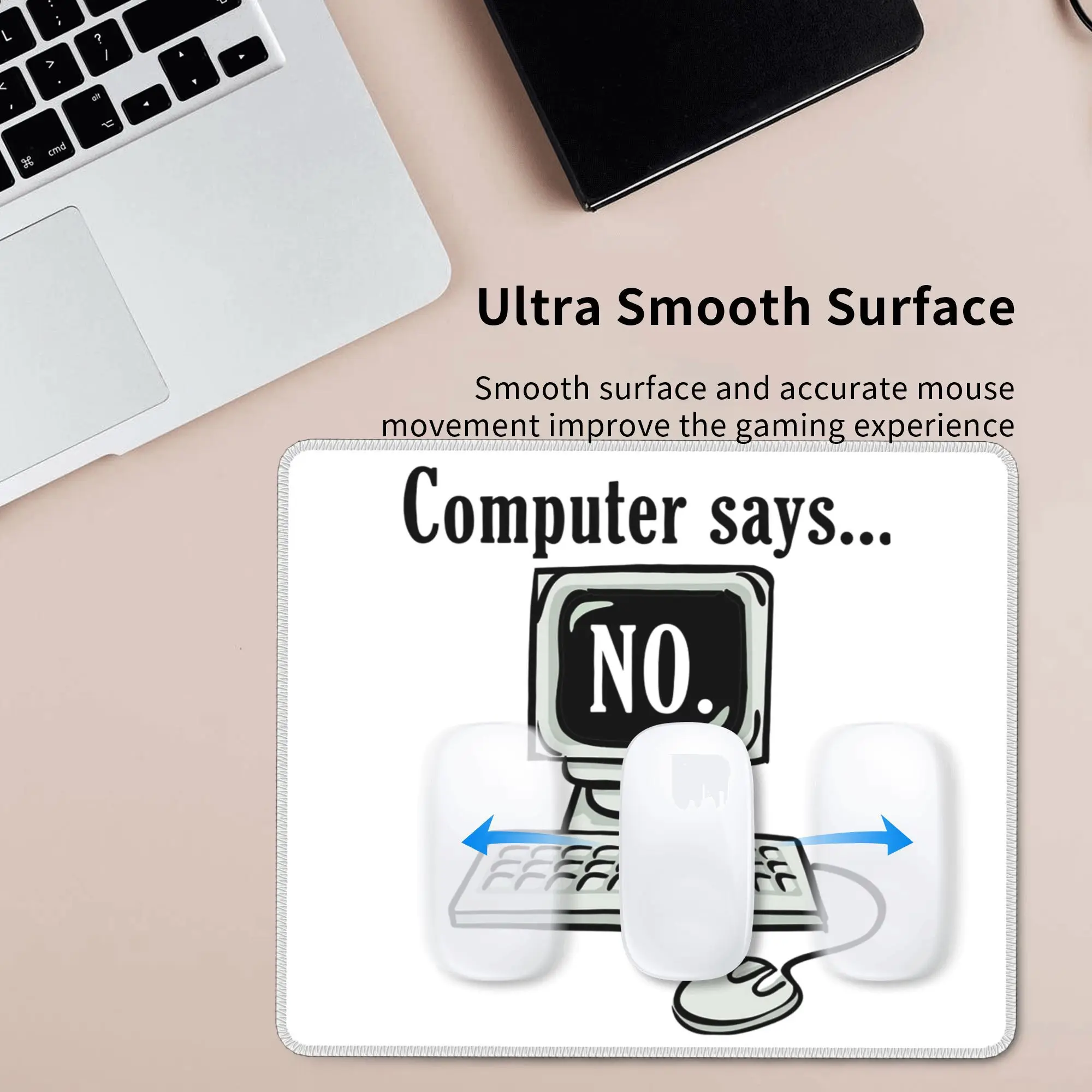 الكمبيوتر يقول لا... لوحة الماوس لوحة المفاتيح الكمبيوتر الماوس حصيرة الألعاب الكمبيوتر المحمول مكتب حصيرة مكتب الملحقات الجدول الحصير