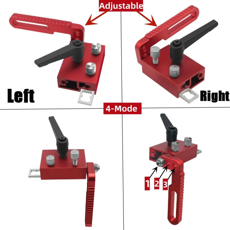 목수 DIY 목공 도구 마이터 T-트랙, 트랙 스토퍼, 울타리, 테이블 톱 및 목공 작업대용