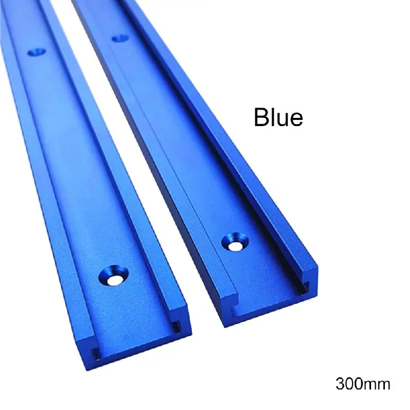 300/400/500 / 600MMType T-Slot Miter Track Jig Fixture Slot Connector Aluminum Alloy Woodworking Chute Rail 300-800MM DIY Tools