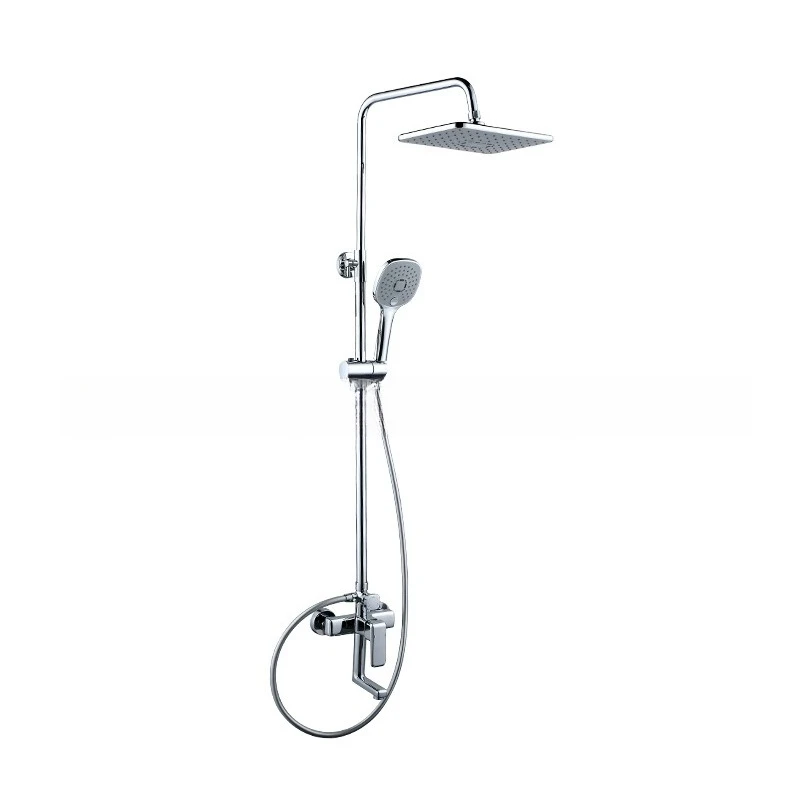 

All copper shower shower set Hotel bathroom Supercharged shower full set Bathroom complete set