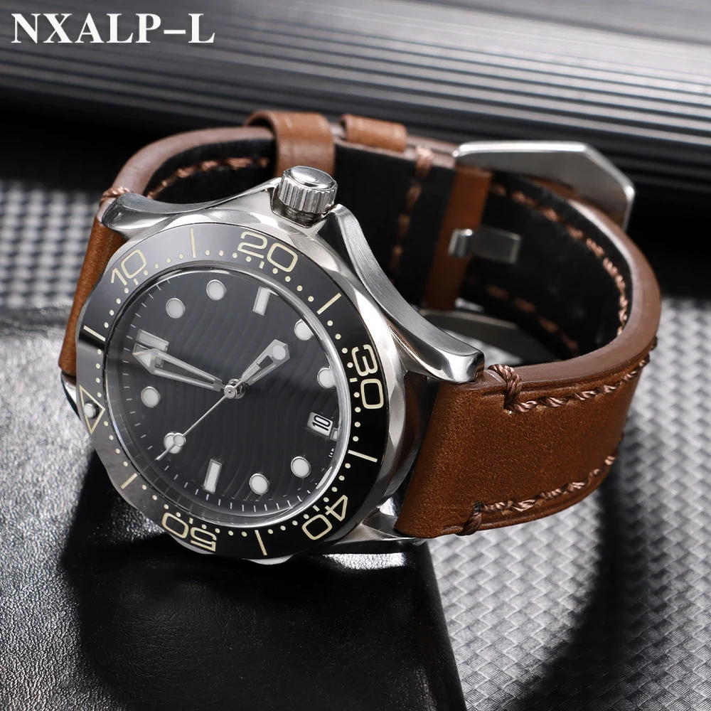 Nähte Armband Echtes Leder Uhrenarmband 18mm 20mm 22mm 24mm 26mm Rindsleder Armband für Panerai für Omega Armband