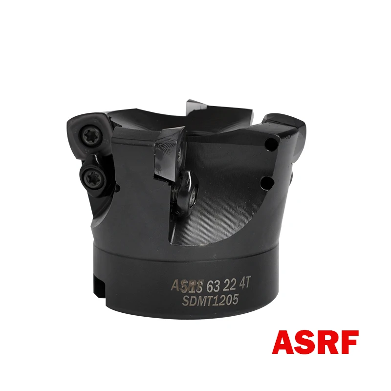 

ASRF CNC Indexable End Face Corner Milling Cutters ASRF12 50-22-4T ASRF15 80-27-5T For SDMT1205 Carbide