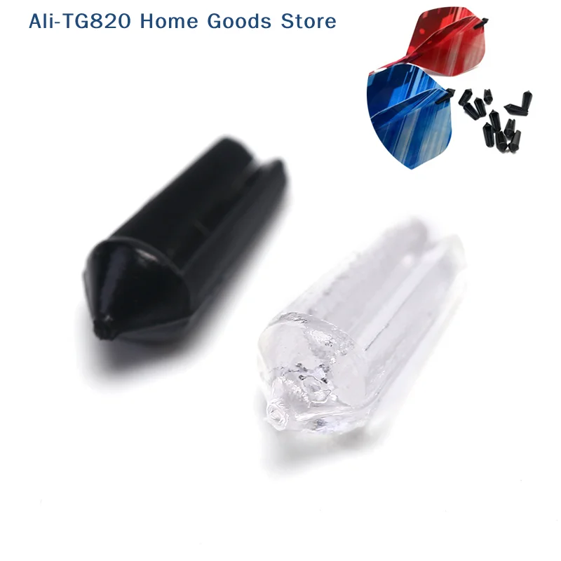 [TG820][W] 40pcs Plastic Dart Flights Protectors / Savers Replacement Accessories