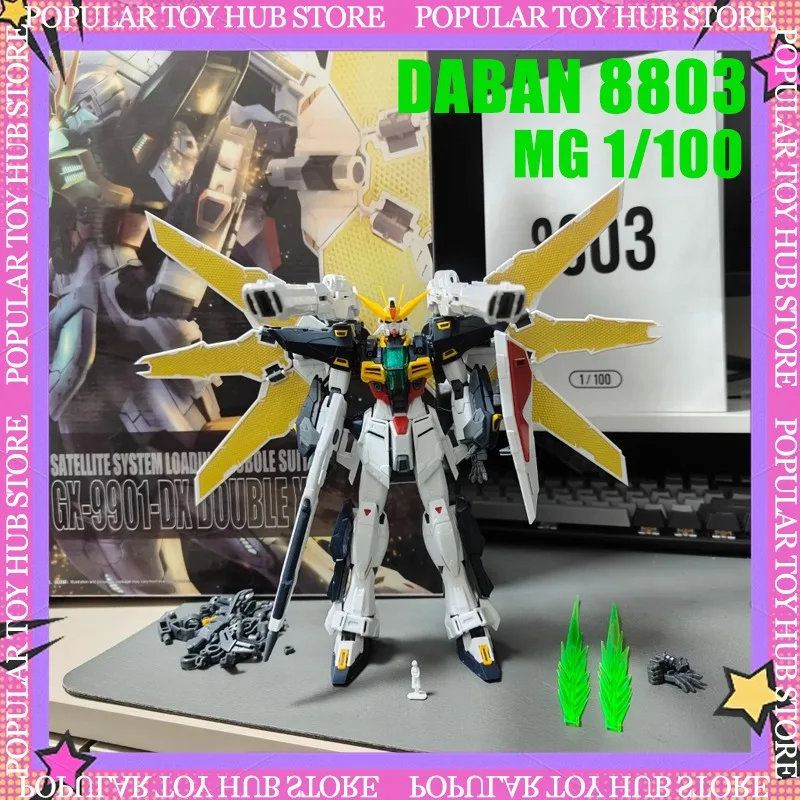 

In Stock 1/100 DABAN 8803 MG Anime Figure GX-9901 DX Double X Model Kit Assembly Action Figures Robot PVC Model Kits Toy Gifts