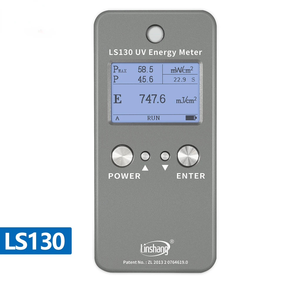 LS120 UV Radiometer LS130 Ultraviolet Energy Meter for 365nm High Pressure Mercury Lamp of UV Curing Exposure Machine