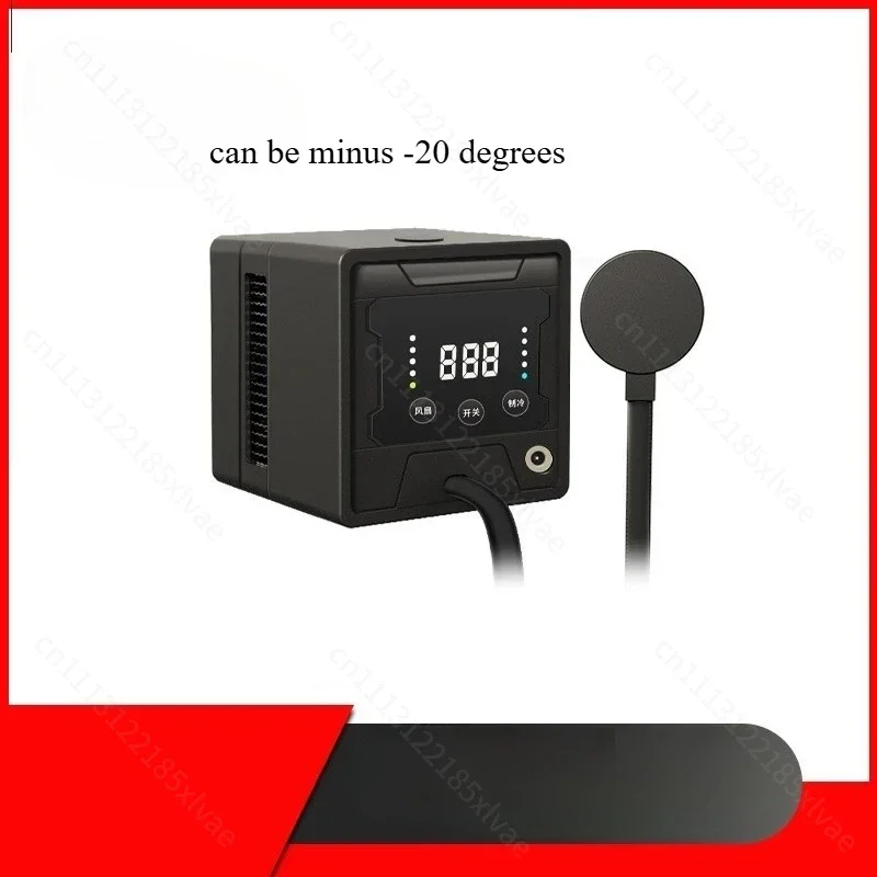 90W High‑Power Semiconductor Cooler Radiator Digital Display Touch‑Screen Control Mode For Mobile Phone Heat Dissipation Gaming