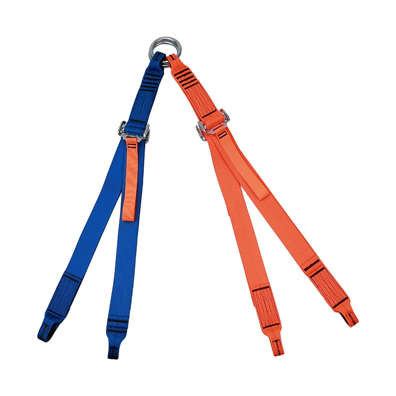 Heavy-duty stretcher harness set, designed for vertical rescue operations and confined space evacuation