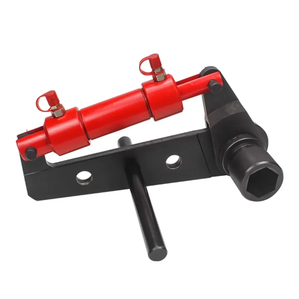 

High power electric manual nut removal and tightening hydraulic wrench