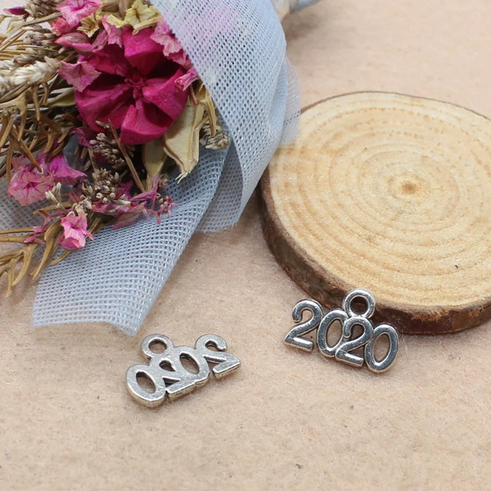 

100Pcs 2020 Vintage Alloy Pendant Charms DIY Jewelry Making Accessories for Necklace Bracelet Keychain Anklet 2020 Pendant Charm