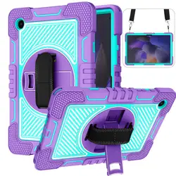 Funda giratoria para Samsung Galaxy Tab A8 10,5 2021 SM-X200 X205 S6Lite P610 A7 10,4 T500 Lite T220 A 8,0 T290 8,4 T307, cubierta para niños