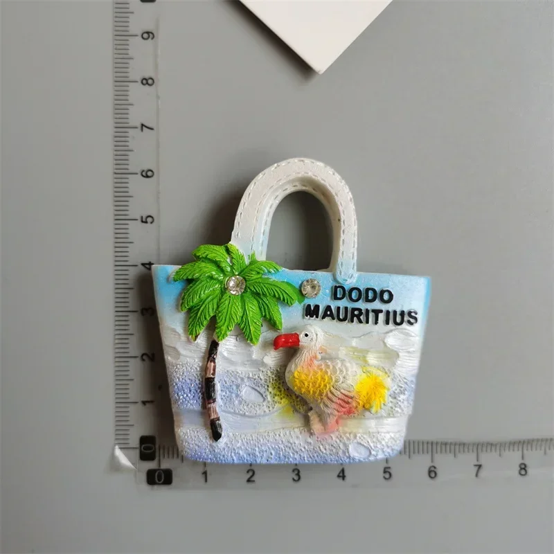 Mauritius magneti frigo Souvenir turistico Dodo adesivi magnetici decorazione decorazione della parete regali di viaggio collezione di decorazioni