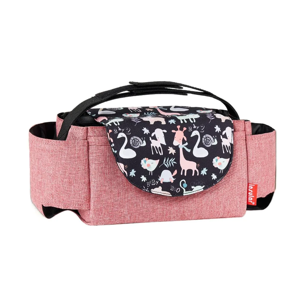 

Multifunctional Stroller Organizer Bag Bottle Holder Large Capacity Stroller Hanging Bag Mommy Bag Diaper Bag Pram Storage Bag