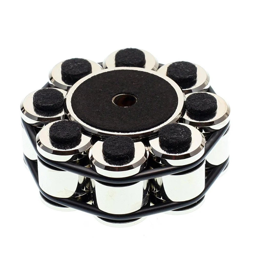 Record Weight for LP Turntables - 550g Non-Slip Vinyl Stabilizer, Vibration Damping Disc Clamp 69x28mm Stainless Steel
