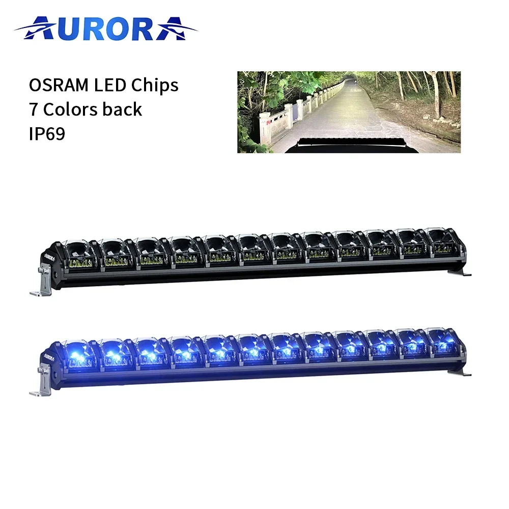 LED RGB coloré évolué barre lumineuse LED Auto atmosphère lumière ambiante décoration intérieure tout-terrain RGB lumière LED