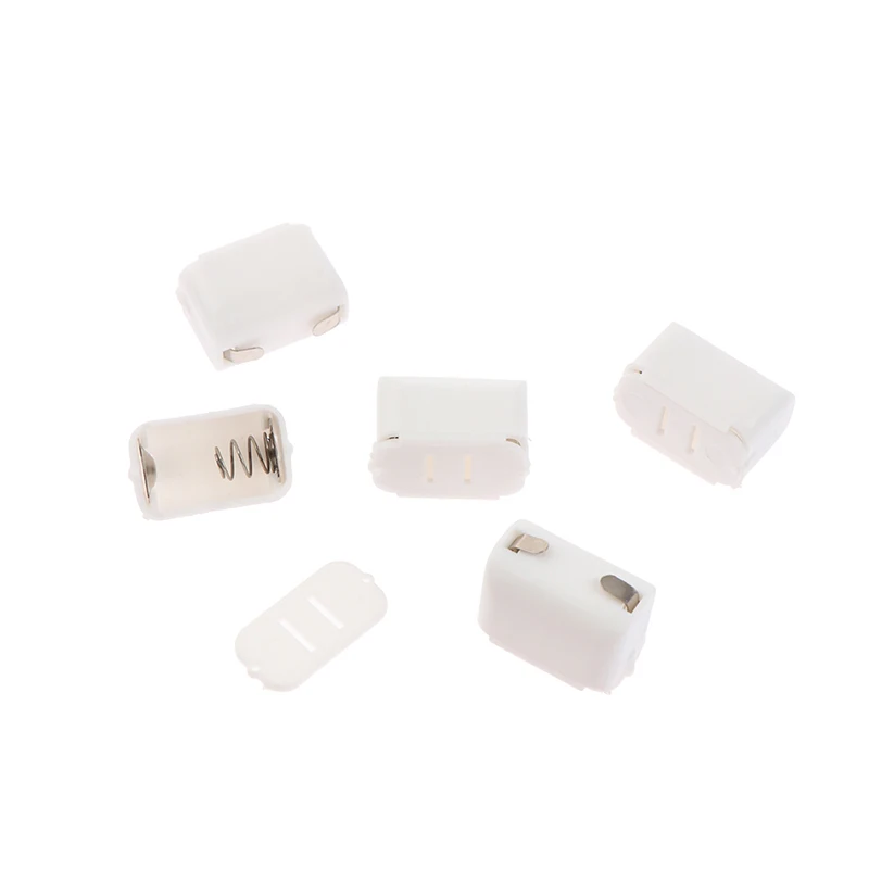 

5Pcs Mini L1154F Battery Case Storage Box Coin Cell Holder For AG13 LR44 Compartment Battery Organizer