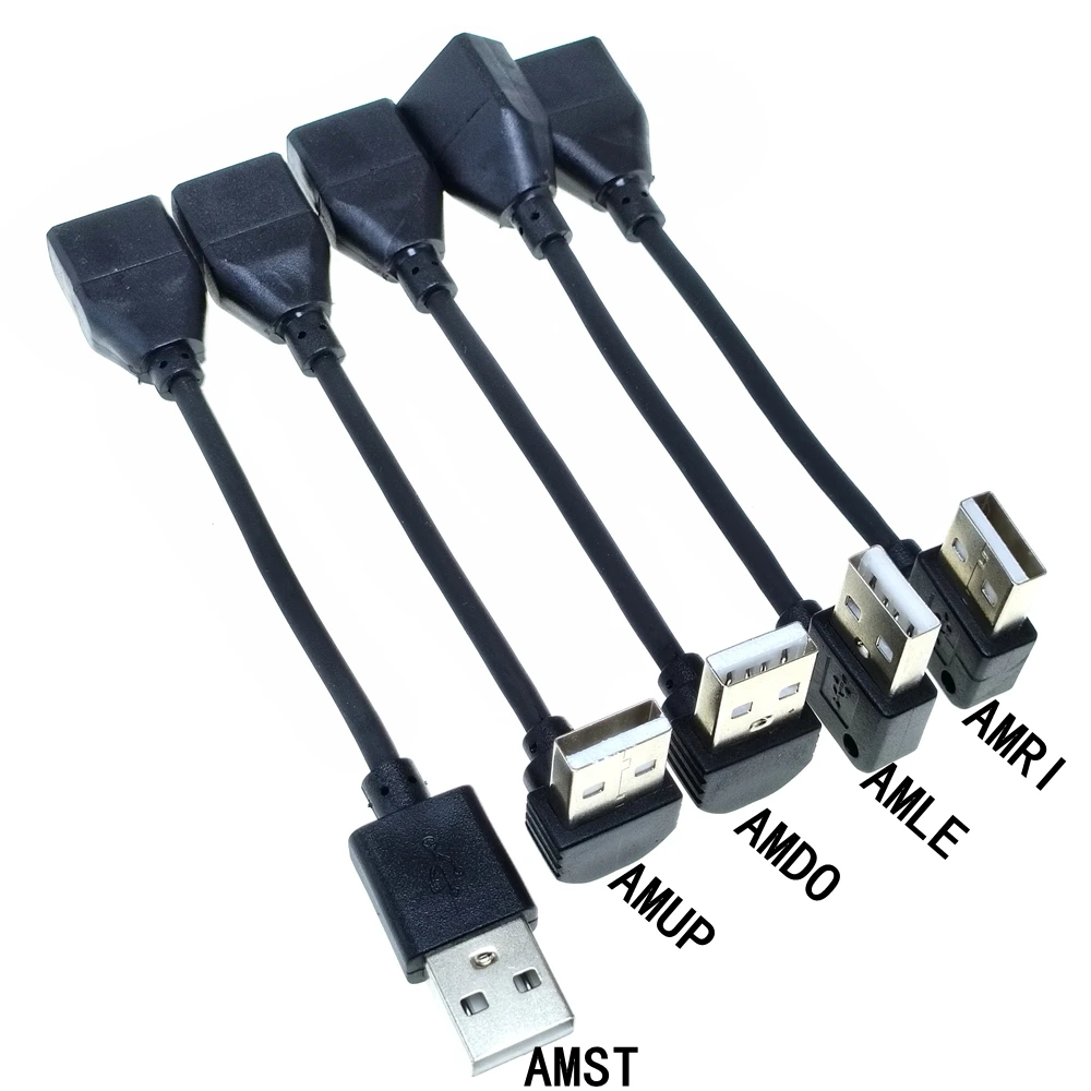 USB Extension Cable High Speed usb 2.0 Cable Male To Female 0.1m 0.25m 0.5m 1m  Data Sync USB 2.0 Extender Cable Extension Cable