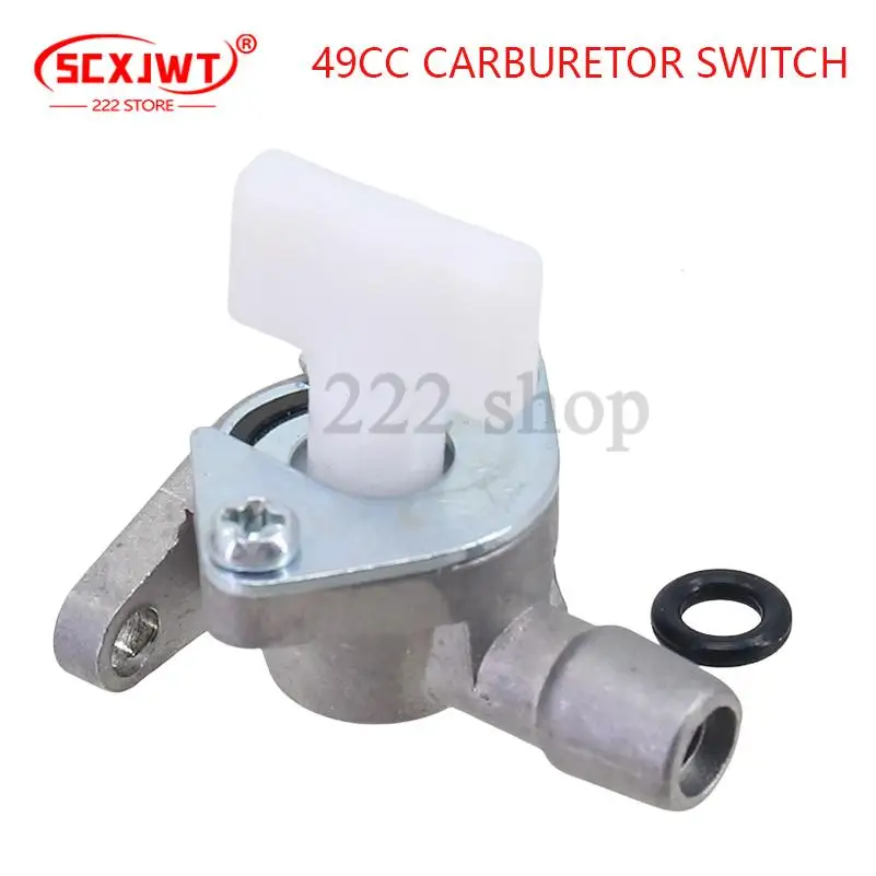 

Carburetor Fuel Tank Tap Pocket Cock Valve Switch for 2 Stroke 47cc 49cc Mini ATV Quad Dirt Pit Bike Scooter