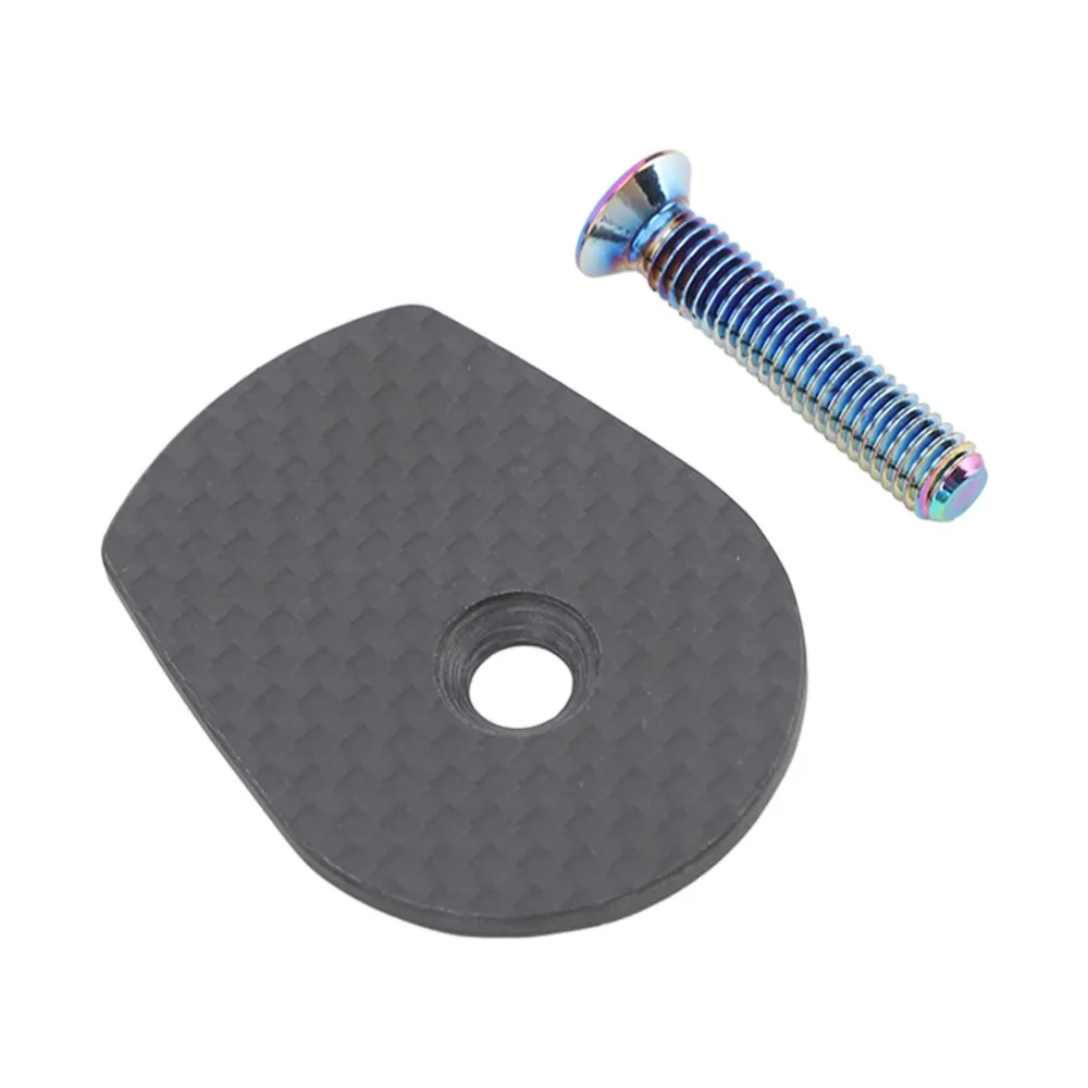 

Легкая карбоновая верхняя крышка рулевой колонки велосипеда с титановым винтом, простая в установке, для Canyon H31 H11 H36