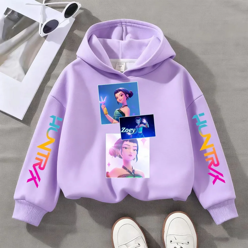 

Kpop Witch Hunting Group Hoodie Autumn Dress Western-style Clothes Spring and Autumn Girls Round Neck Casual Top