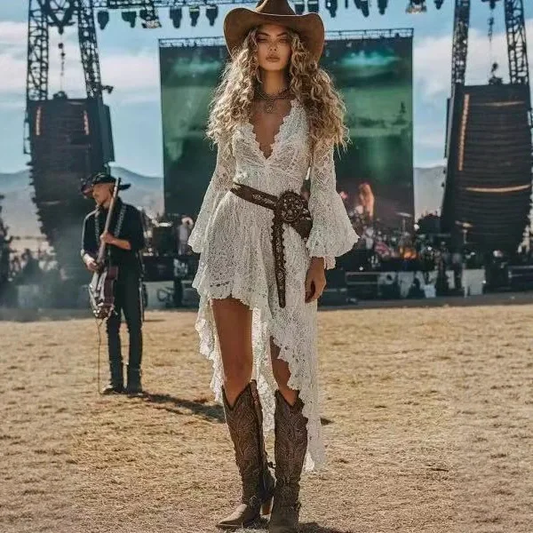 fall western dresses Womens Chic Texas Rodeo Outfits For Women: Winter To Summer Style Guide Welcome to the qolati brand store Store Introduction Update Status Get That Western Fall Dress