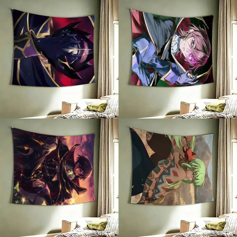 Code Geass CC Lelouch  flag Best Price Decoration Outdoor Picnic Party Art Hanging