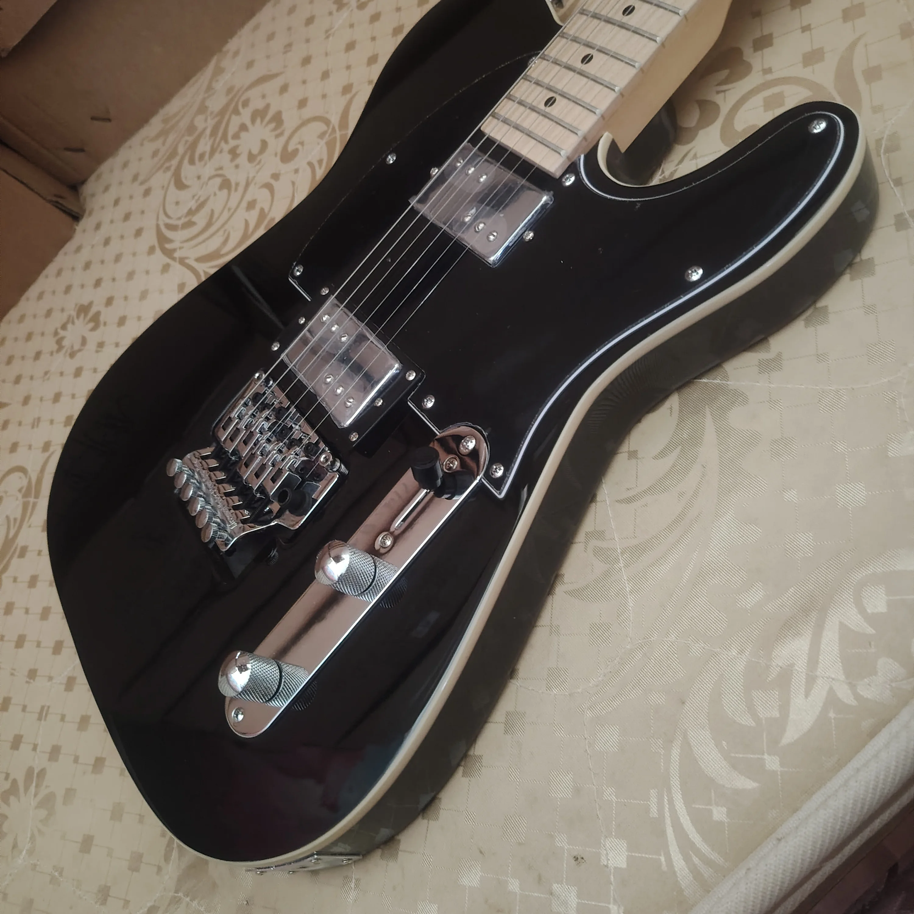 جيتار كهربائي بنظام بلاك فلويد فيبراتو، بيك اب راقي، شحن سريع #4