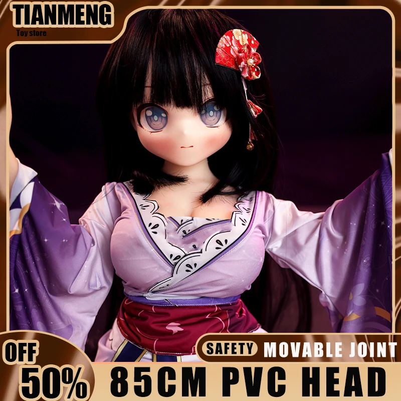 

RENHEYUOU BJD Doll Mini Doll Anime Doll Collection Model Soft Material Head Carving Adjustable Doll Room Indoor