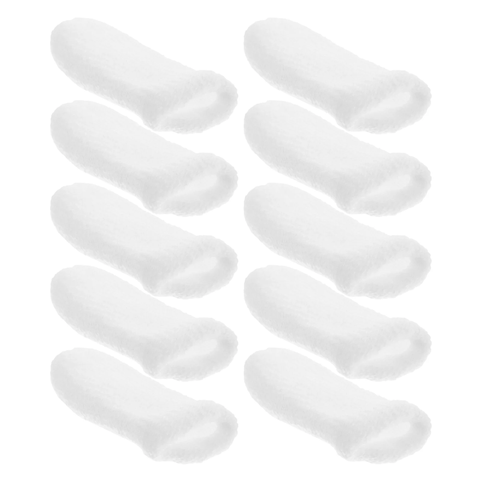 

10 Pcs Pet Cleaning Finger Cots Wipes Dogs Toothbrushes For Puppy Wet Doggy Nylon Small Teeth