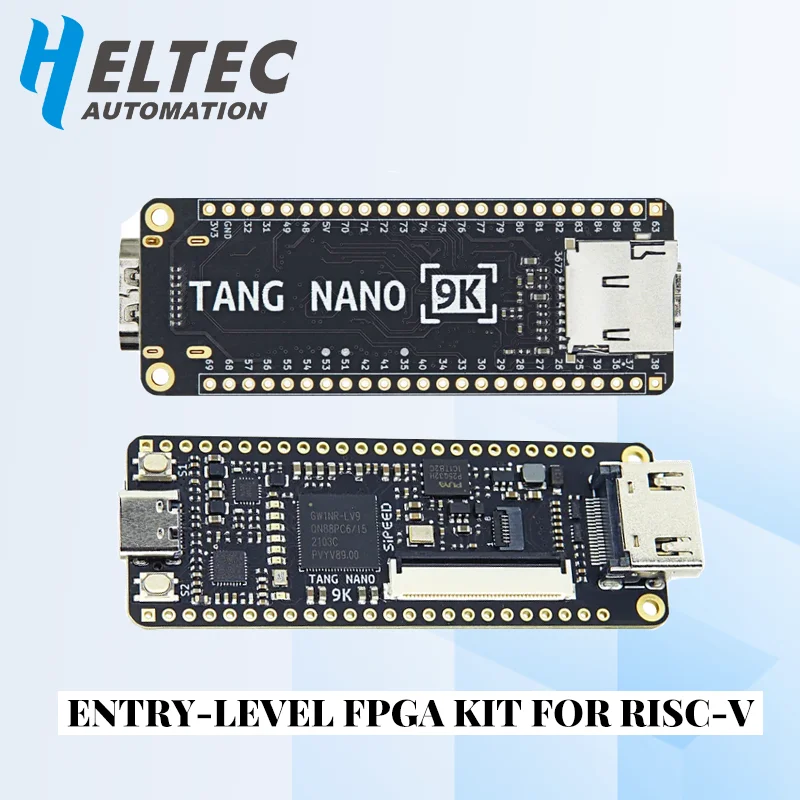 

﻿ Sipeed Tang Nano 9K FPGA Development Board GOWIN GW1NR-9 RISC-V 2.54mm Pin Header+Type-C Data Cable