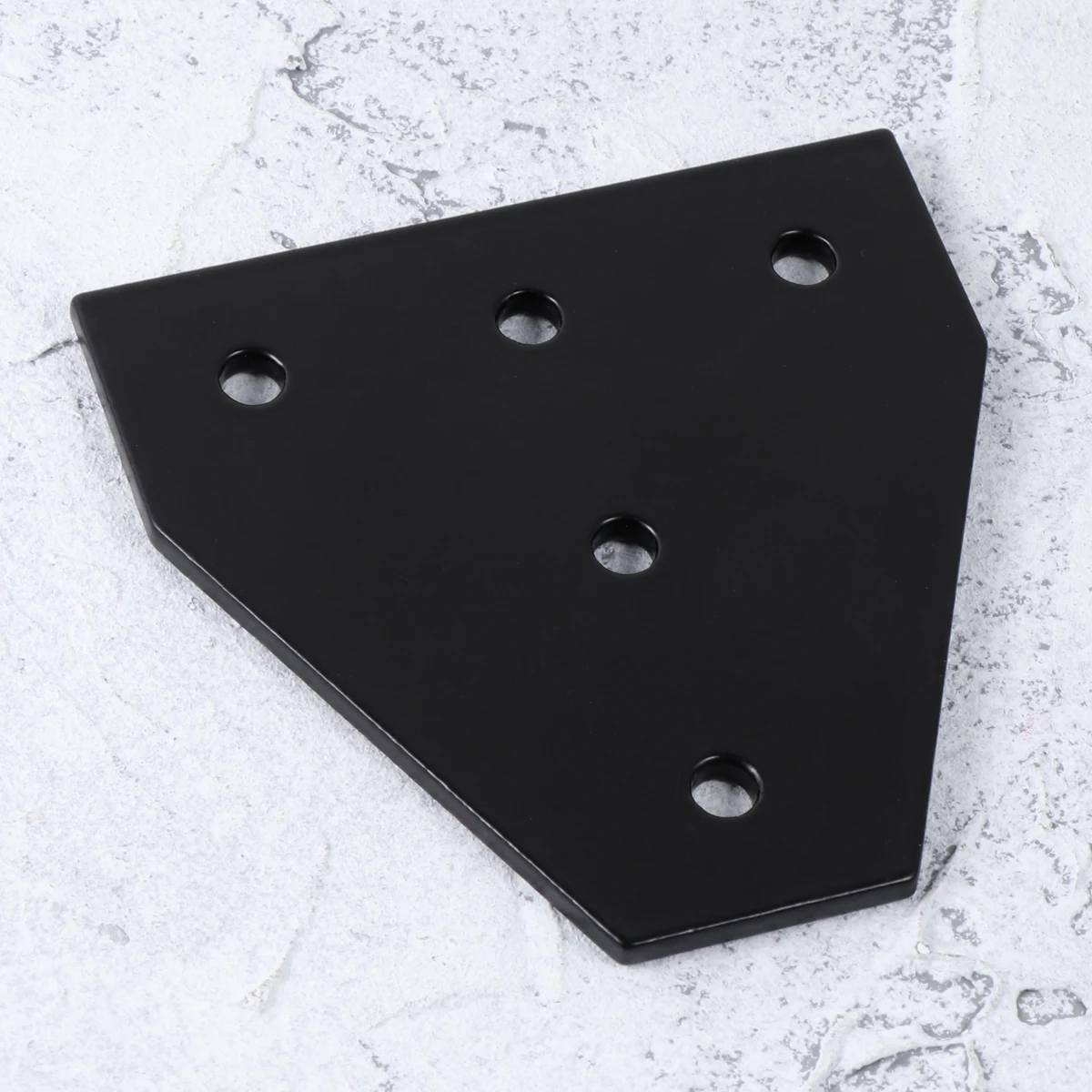 

Durable Aluminum 5 Hole T Shape Joining Plate For 3D Printers Stable And Long Lasting Linear Extrusion Device Black Accessories