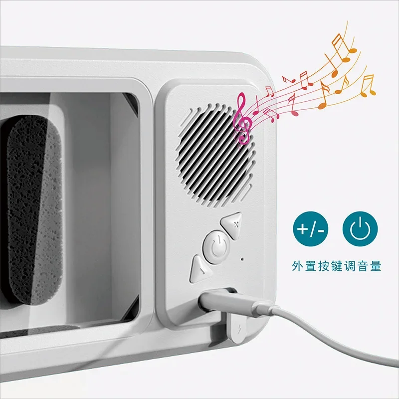 Bathroom Waterproof Touch Phone Case with Wall Mount, Portable Bluetooth Speaker Shower Movie Watching Tool