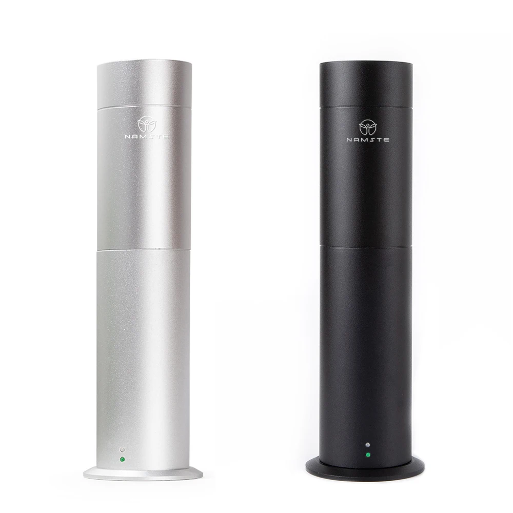 

NAMSTE 120ML Aluminum Home Electric Aroma Diffuser Remote Control Essential Oil Diffuser Scent Diffuser for Offices Hotels