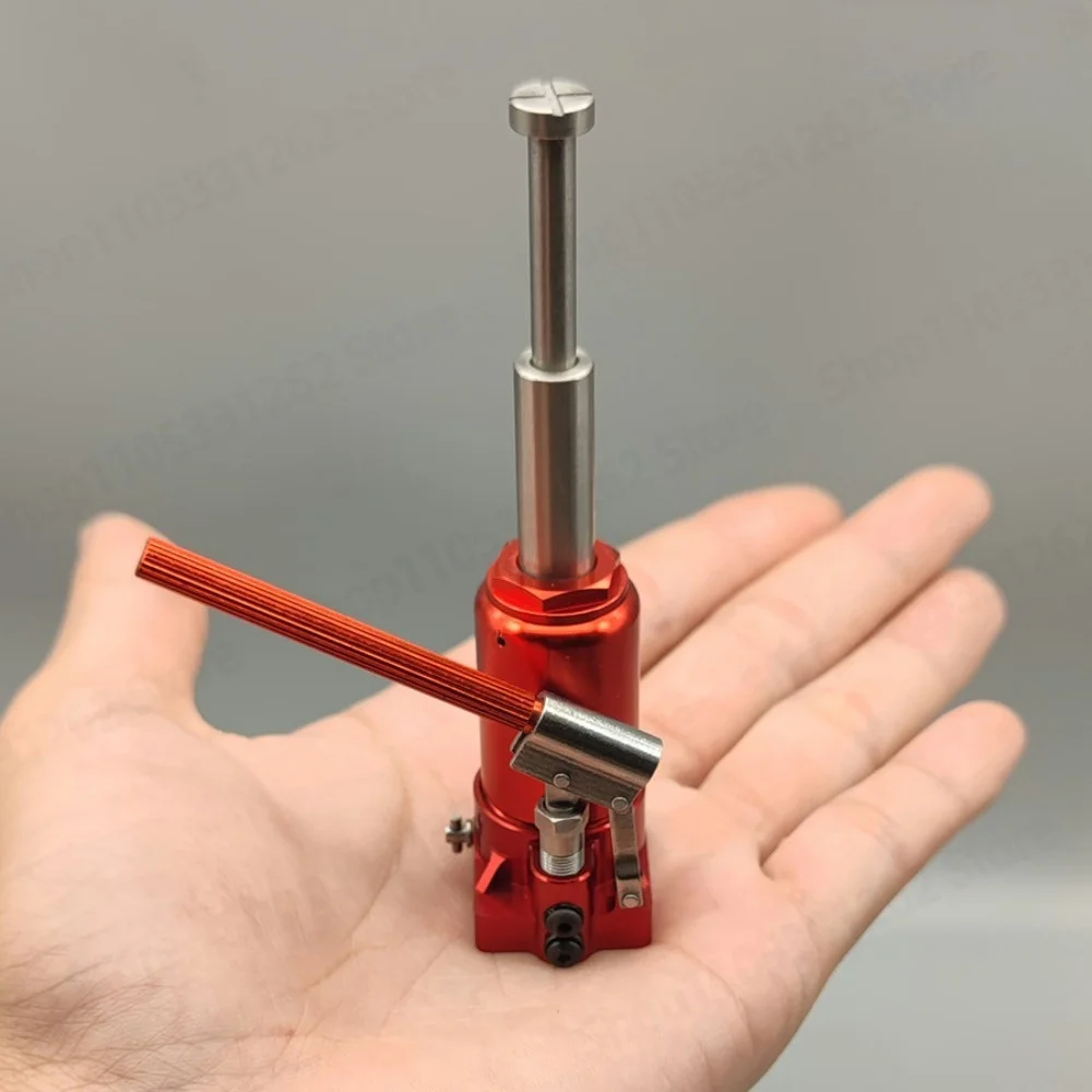 Mini Hydraulic Jack 1 10 Scale Model GPU Support Bracket Diorama Prop Creative Gift for Men